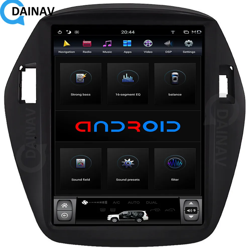Автомобильное радио с вертикальным экраном GPS-навигация для Hyundai IX35 2010 2011 2012 2013 2014