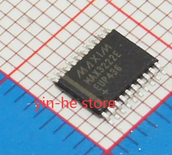 

Интерфейсный чип MAX3222EEUP + T MAX3222E TSSOP20 RS232, 5 шт.