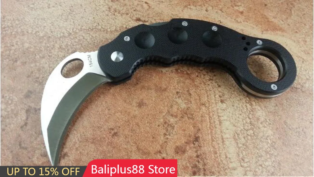 

Нож-карамбит FiveDB1 Master с лезвием 2,0, 154 см, рукоятка G10, тактический карманный складной нож для охоты, рыбалки, повседневного использования, нож...