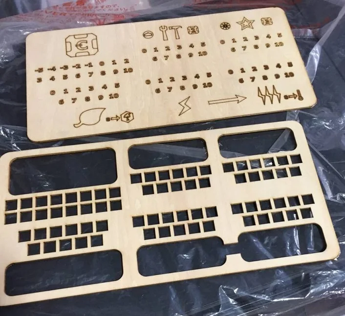 Доска принадлежность для игр плеер Панель TerraformingMars деревянный 1 комплект