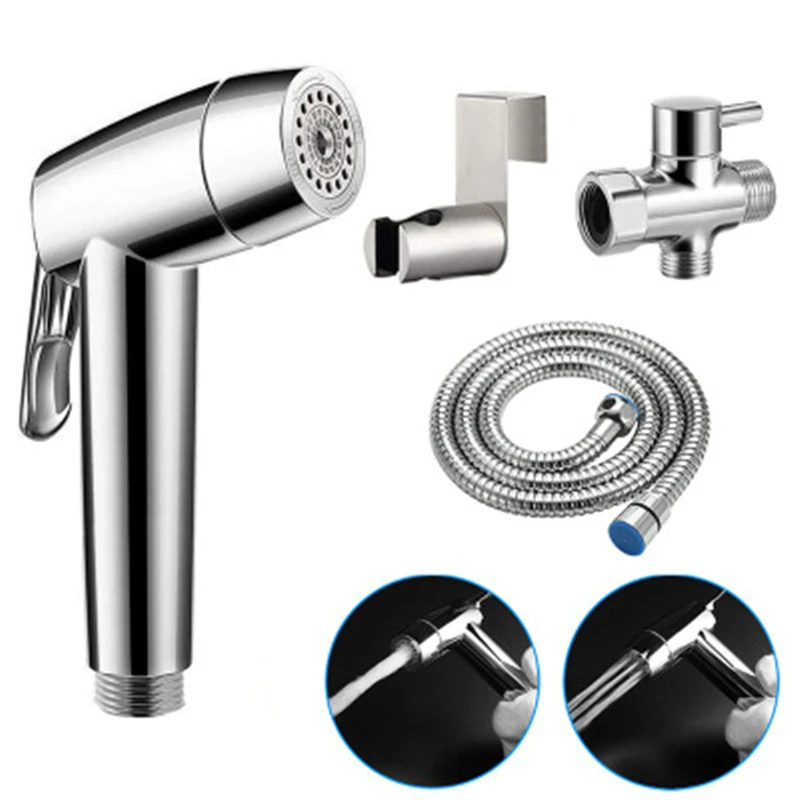 Портативный распылитель для биде душевая лейка туалета ручной водный пистолет