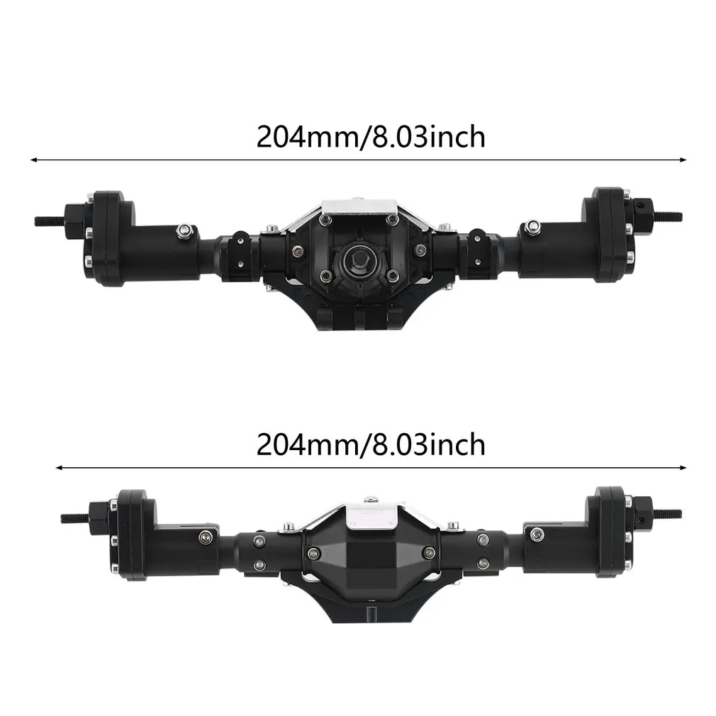 

Aluminum CNC Anodized Full Front Rear Portal Axle For Axial SCX10 II 90046 90047 1/10 RC Crawler Car Upgrade Parts