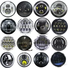 7-дюймовая светодиодная фара DRL для Jeep Wrangler TJ JK LJ CJ, 7-дюймовая фара для Land Rover Defender для Nissan патруль Y60 Hummer H1  H2 Lada Niva