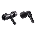 Фитинги для садовой оросительной трубы 14 дюйма, Т-образная пробка, соединение локтя, садовая система распыления, водяной соединитель, инструмент для обратного осмоса