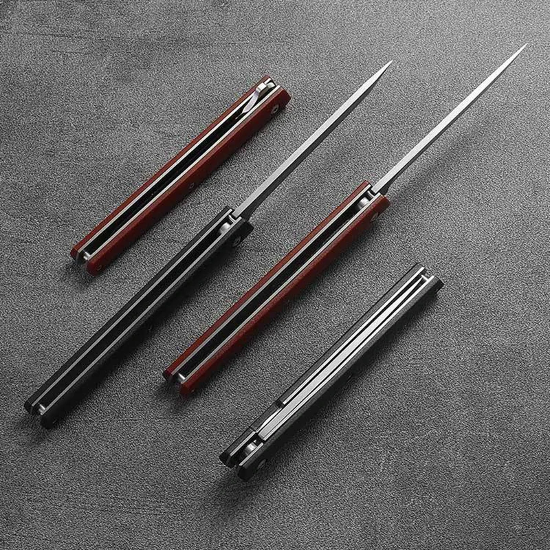 Mengoing 4 типа карманный нож-ручка дамасское лезвие из стали складной нож для