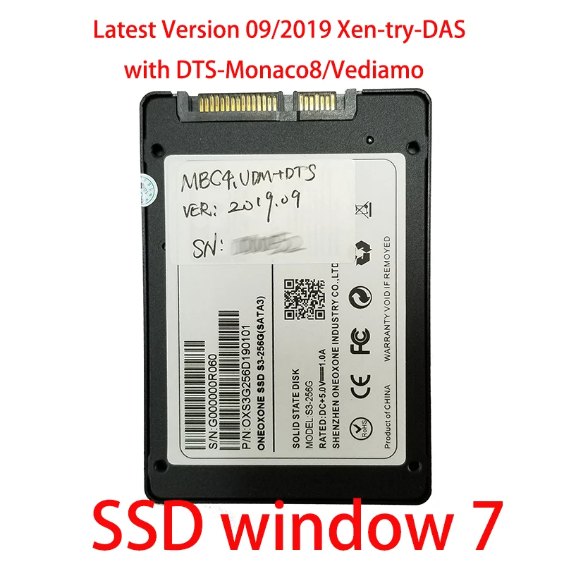 12/2019V новые полным программным обеспечением для MB STAR C4/C5/C3 SSD/HDD версии программного обеспечения-12 подходят для большинства ноутбуков D630/CF-19/EVG7/x200