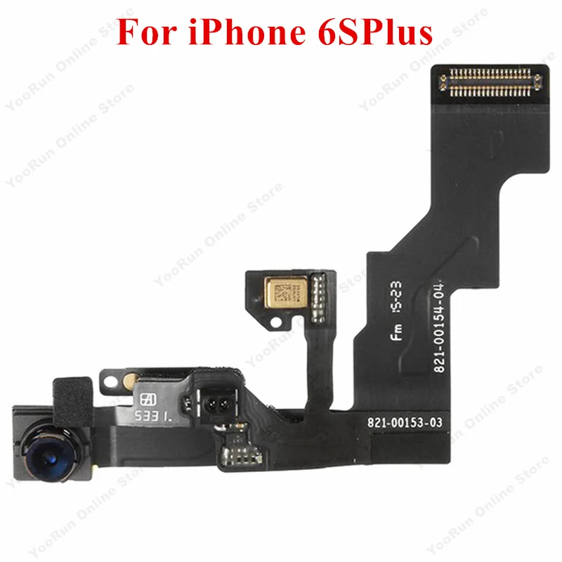 1 комплект 6 шт. полный комплект запасных частей для iPhone 6 6S 7 8 Plus фронтальная камера с гибким креплением кабель с динамиком металлическая задняя панель щит