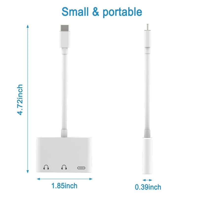 3 в 1 быстрая зарядка гарнитура адаптер тип-c Usb-C 5 мм цифровой аудио кабель
