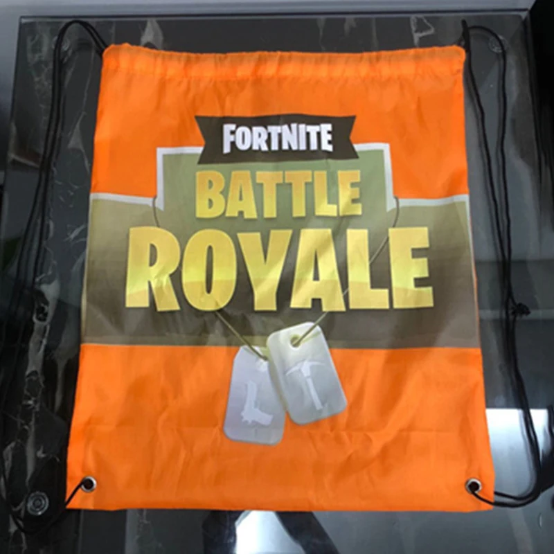 

Fortnite Backpack Gym Sport Fitness Foldable Shop Pocket Simple Polyester Bundle PocketHiking Camping Pouch Beach Swimming Bag