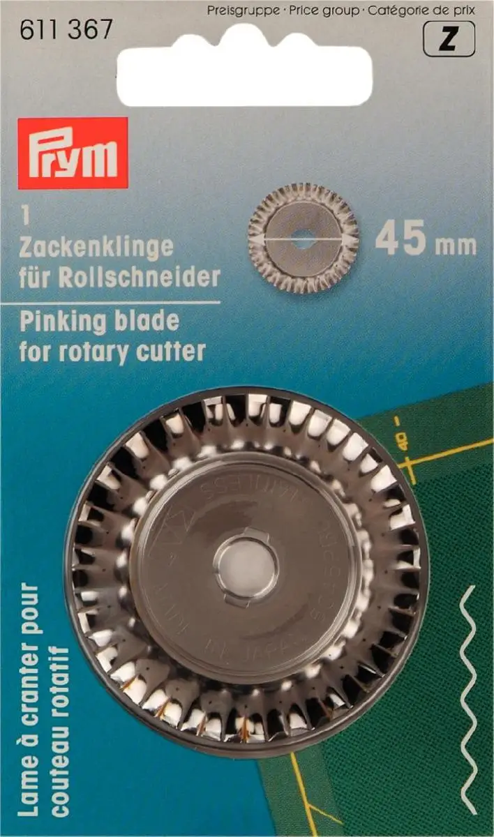 

611367 Wave blade for Multi-purpose rotary cutter, Pinking