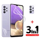 Защитная пленка для задней линзы 3 в 1, Гидрогелевая пленка для Samsung Galaxy A32 5G A31 A30 A30S, Защитная пленка для 6,5 дюйма
