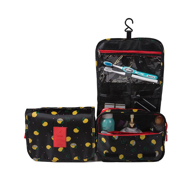 

High Quality Women Makeup Bags Travel Cosmetic Bag Toiletries Organizer Waterproof Storage Neceser Hanging Bathroom Wash Bag
