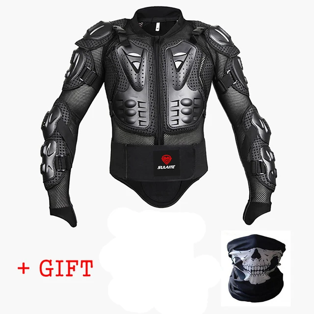 Черный/красный мотоциклы защита от брони одежда для мотокросса защитная