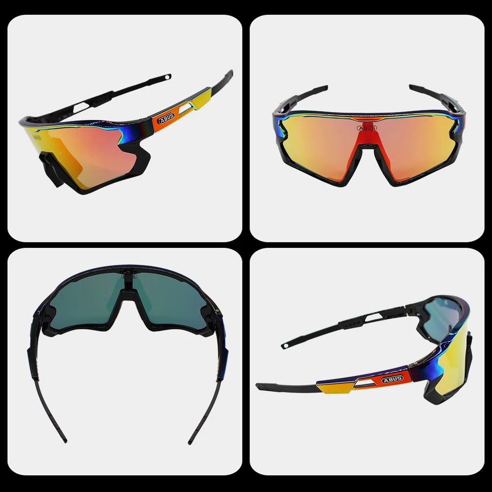 

Sunglasses Black Photochromic Cycling Glasses UV400 MTB Bike Bicycle Riding TR90 Outdoor Sport Polarized Eyewear 1/5/6 lens