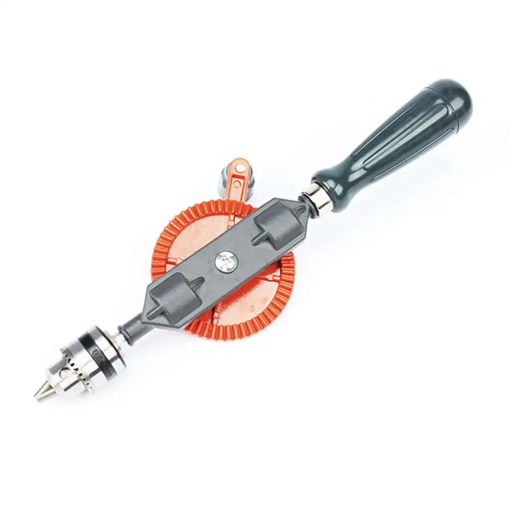 

1 Pcs Powerful Manual Drill Double Gears Hand Shake Drilling Tool For DIY Woodworking Teaching Crank Manual Drill Parts