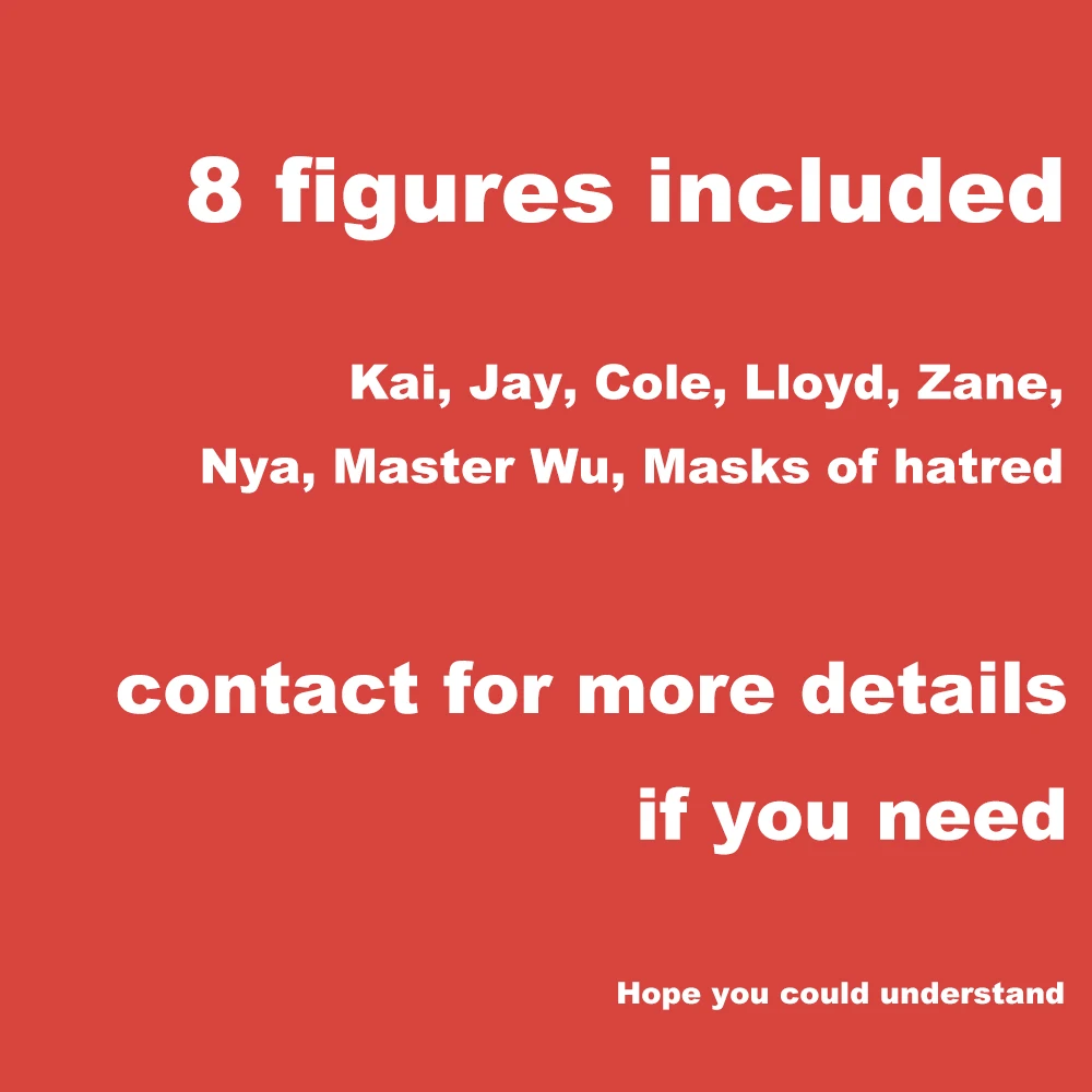 8 Minifigs в 1 Ninja Kendo тренировочный Pod Mini Swordsman Figures Pack фигурки Kai, jay, Cole ZANE Lloyd Master Wu строительные блоки игрушки для детей