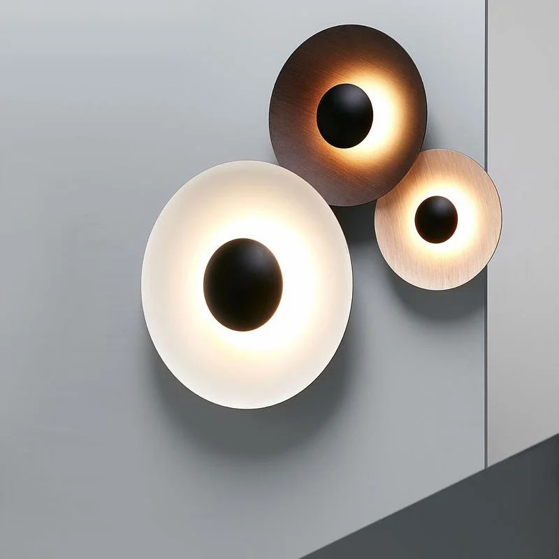 Современные Настенные светильники круглый светодиодный настенные Спальня