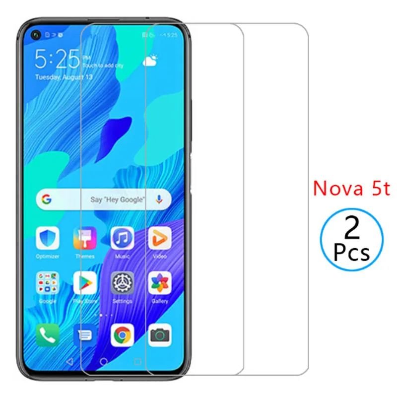 

2 шт. для Huawei Nova 5 T nova5t защита экрана телефона закаленное стекло на huawei Nova 5 t nova5 t защитное стекло
