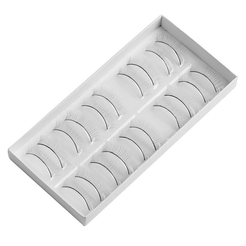 Новинка 10 пар/Набор накладных ресниц ручной работы тренировочные ресницы для