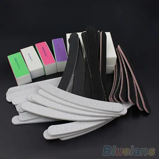 

13 Pcs/Set Nail Art Sanding Files Buffer Block Acrylic UV Gel Manicure Tool Nail File for Nail Art DIY Nail for Manicure Nail