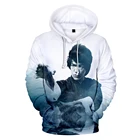 Толстовка МужскаяЖенская с длинным рукавом и принтом Брюса Ли