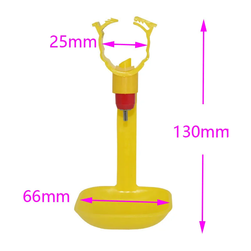 Подвесная поилка для кур капельная фазана 50 шт. 25 мм|Принадлежности кормления и