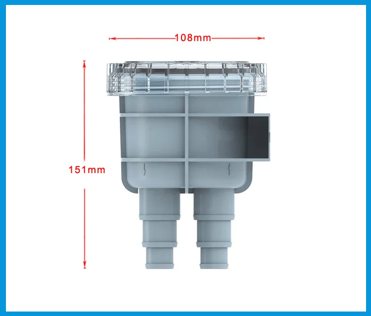 Фильтр для рафтинга и лодки 108 мм длина шланга 1/2 дюйма 5/8 3/4 дюйма|Засовы| |