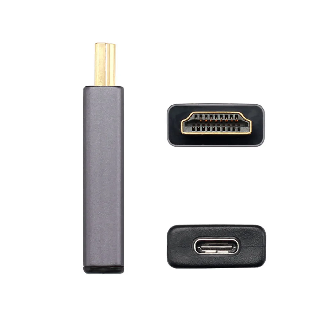35 # usb type C к HDMI адаптер 4K 60Hz 3 1 муфта мама-папа поддержка передачи аудио и видео |