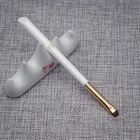 M110 Профессиональная ручная работа Кисть для макияжа маленькие тени для век кисть для подводки глаз натуральные конские волосы косметические инструменты белые кисти для макияжа