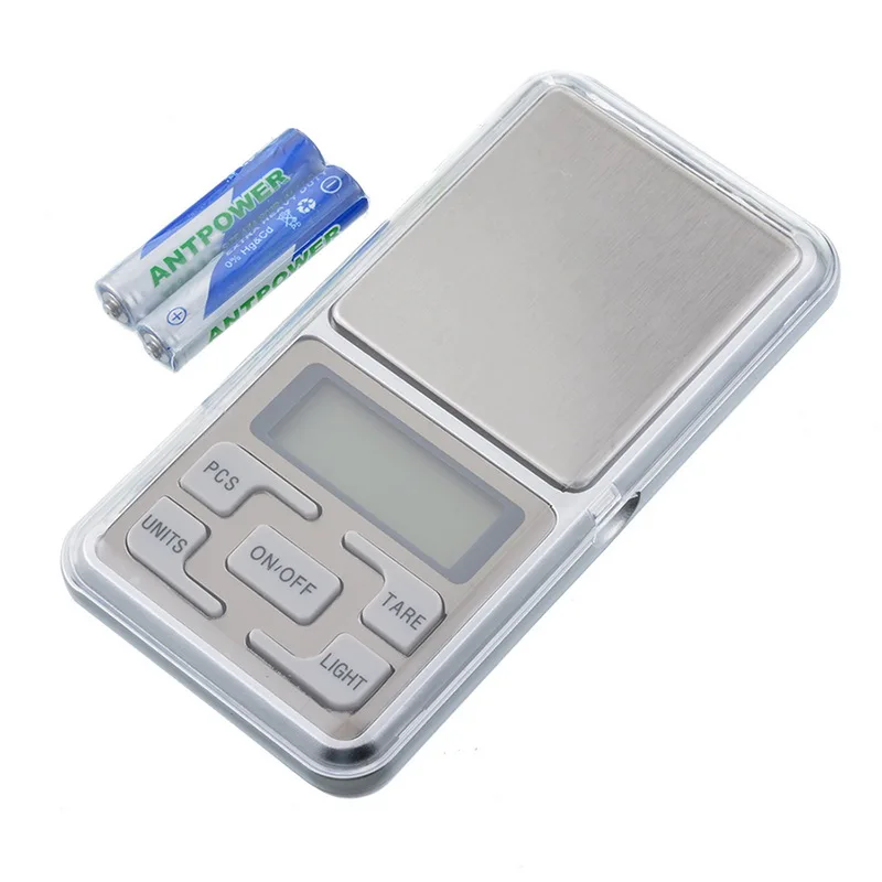 

100/200/300/500g 0.01/0.1g Mini Digital Scale High Accuracy Backlight Electric Pocket For Jewelry Gram Weight For Kitchen