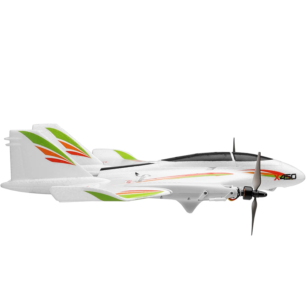 2,4G 6CH WLtoys XK X450 3D/6G RC вертикальный взлет светодиодный RC планер с неизменяемой геометрией крыла самолета RC RTF Дистанционное Управление игрушечные золотые монеты
