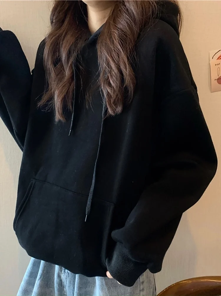 Женские толстовки осень 2021 Толстовка корейские с длинным рукавом Женское пальто