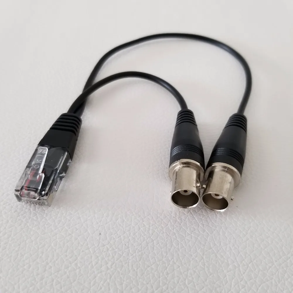 Удлинительный кабель RJ48 переходник со штекера RJ45 на гнездо BNC E1 2 м для реле