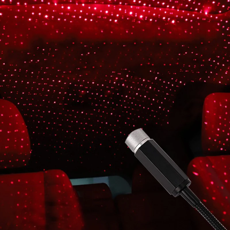 Светодиодная лампа USB Лазерная Звезда проектор ночник атмосфера галактика