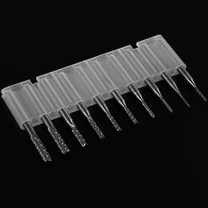 Концевая фреза с ЧПУ, 0,8-3,175 мм, 18 дюйма, 10 шт.