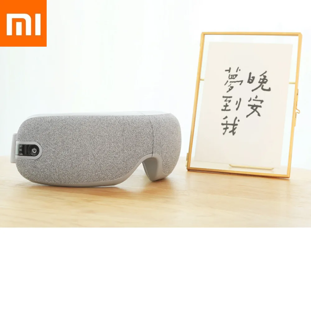 2019Xiaomi Momoda 3 режима перезаряжаемый складной массажер для глаз Xiomi умная маска для глаз Релакс Графен Горячая компресс для мужчин и женщин путешествия
