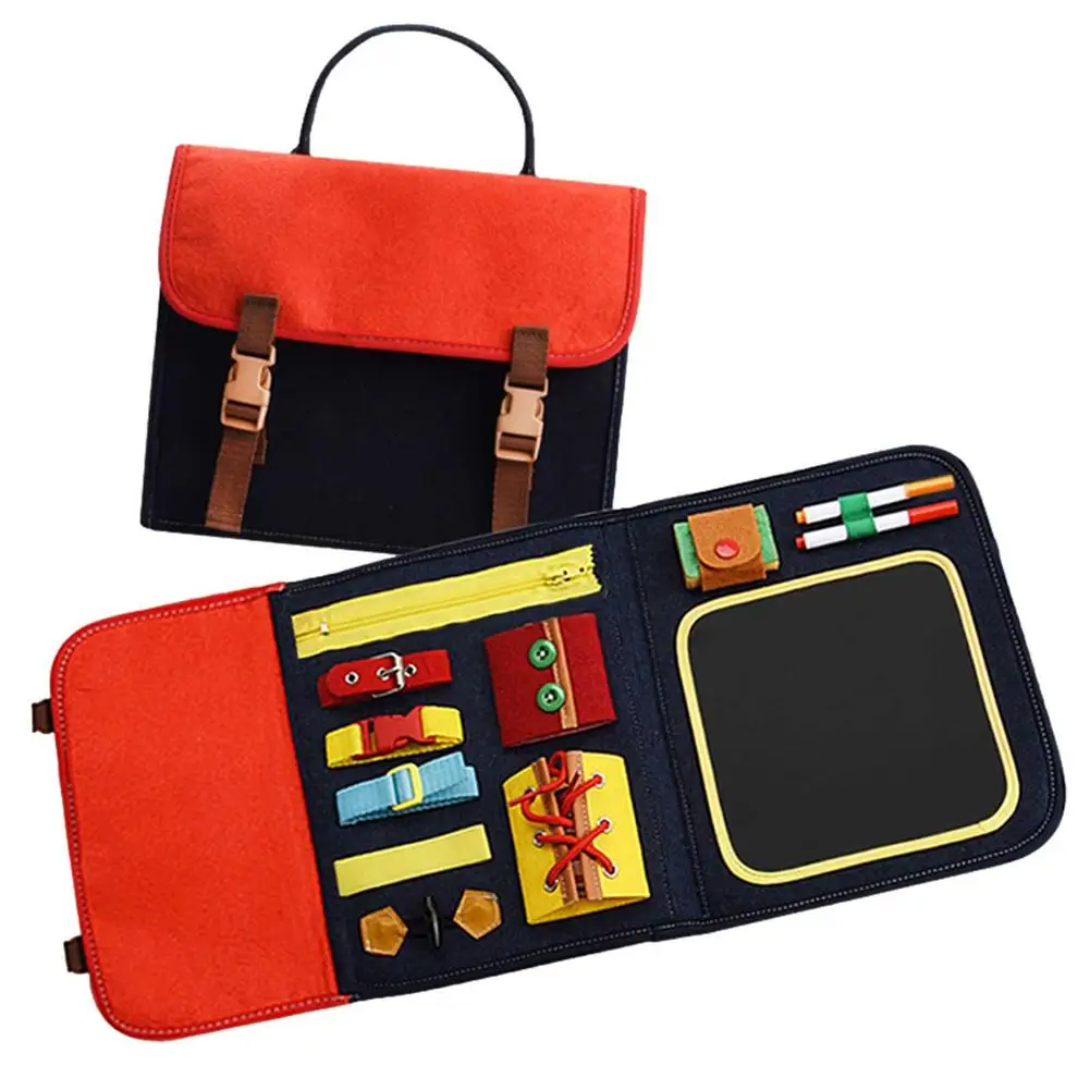 

Children's Busy Boards Early Educational Toys Basic Life Skill Learning Activity Board Sensory Toy Kids Baby Teaching Aids Props