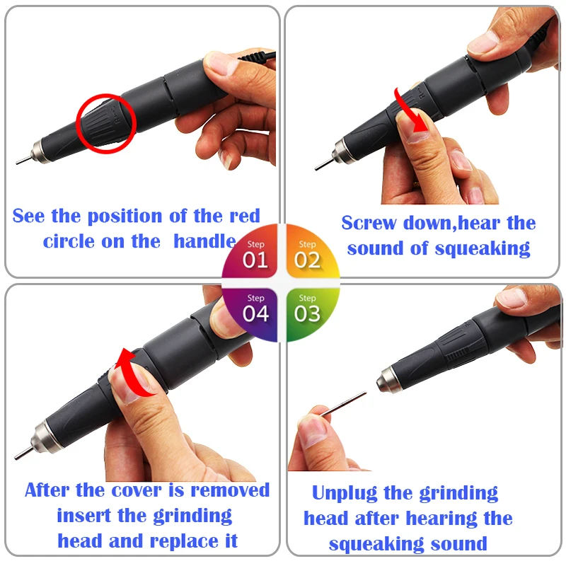 

Real JSDA JD8500 65W 35000rpm Electric Advanced Nail Drills Professionals Pedicure Tool Manicure Machine Nails Art Equipment