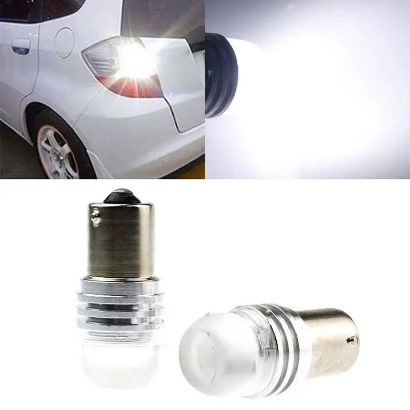 Один 1156 Ba15S P21W Dc 12V Q5 Led Авто Обратный светильник лампы Белый|Сигнальная лампа| |