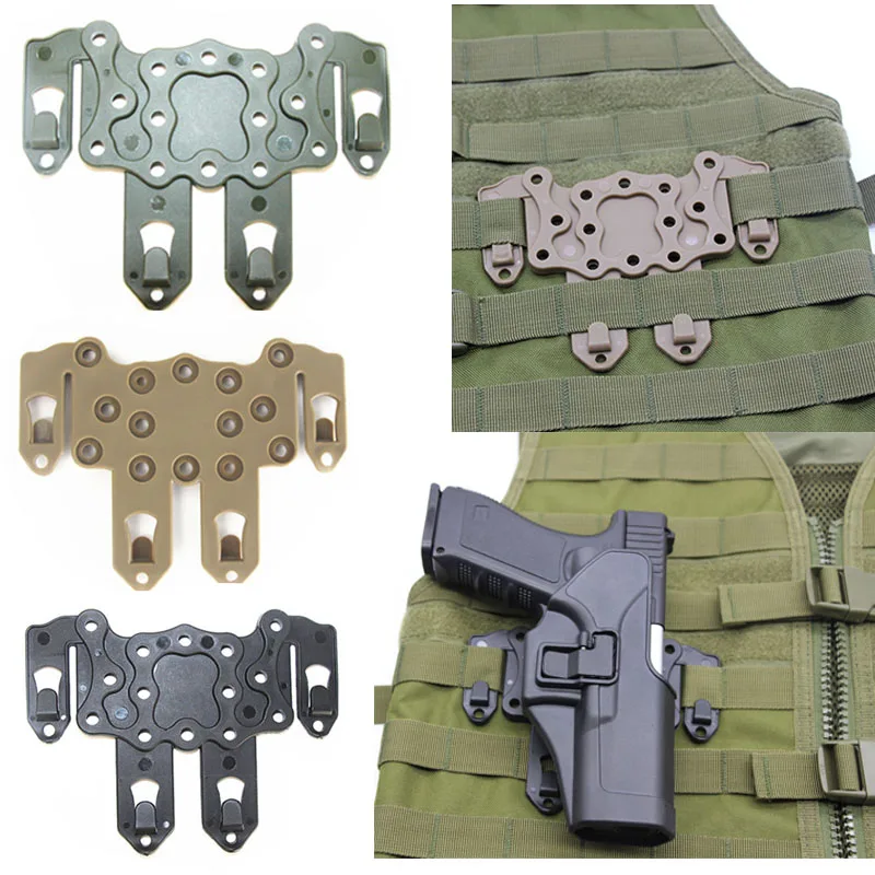 Тактический правая рука пистолет кобура для Glock 17 19 Airsoft пистолета чехол Молл