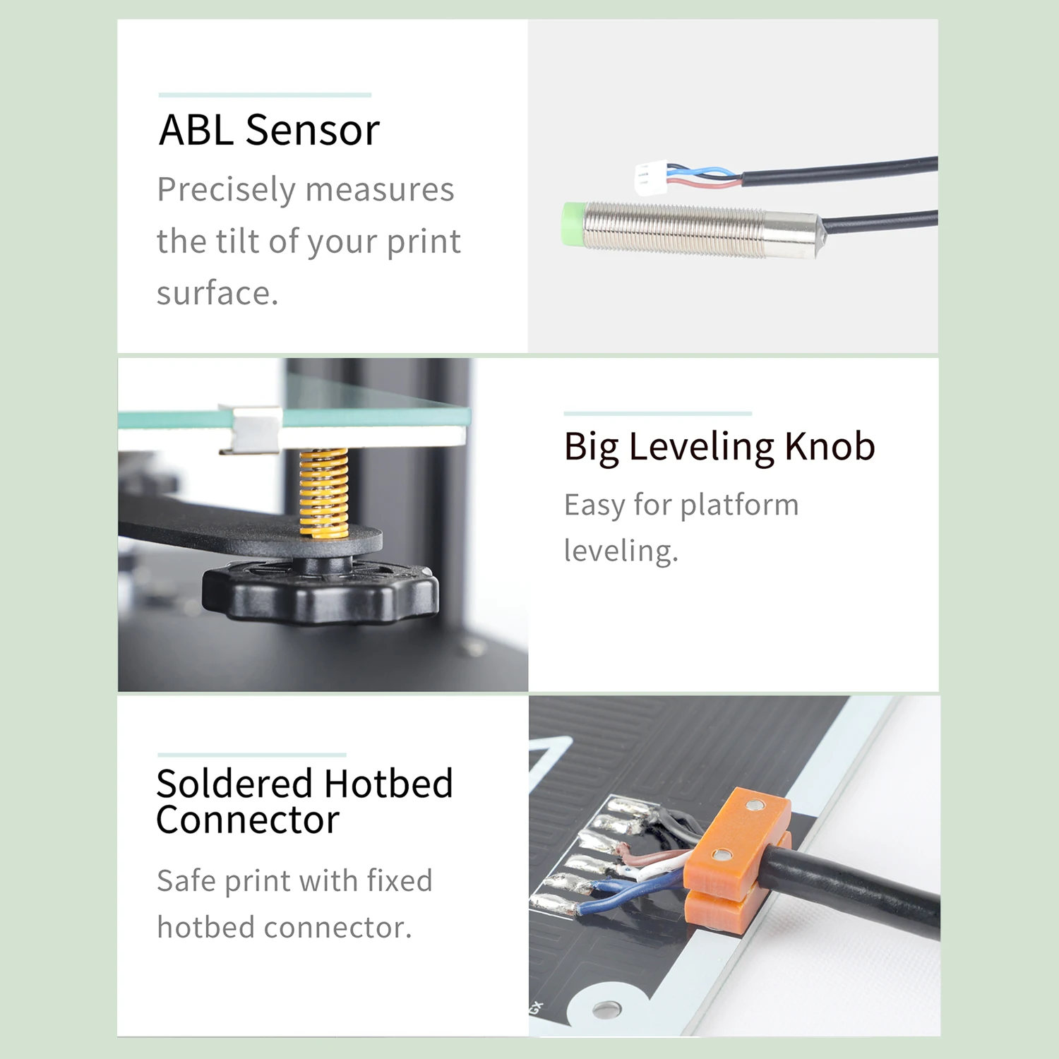 

Anet ET4 Pro Upgrade High Precision 3D Printer Ultra Quiet Mainboard TMC2208 Driver Printing Size 220*220*250mm