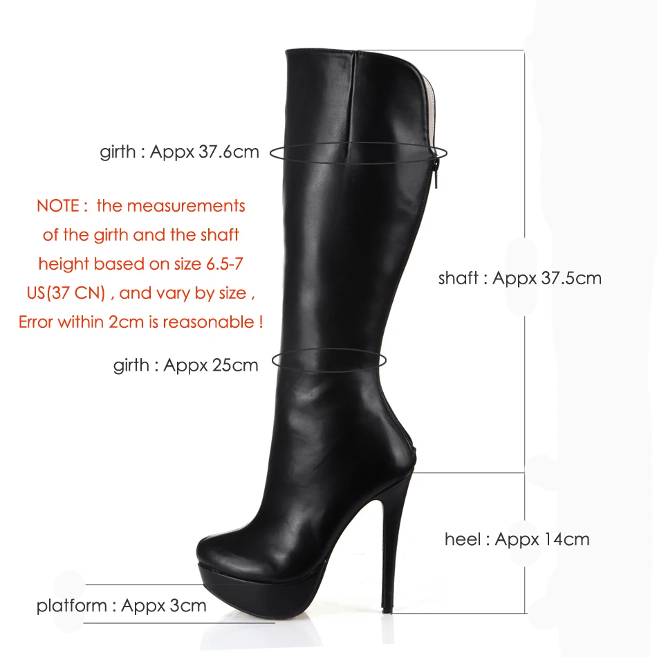 Пикантные женские вечерние туфли на высоком Высокая платформа Женские сапоги до