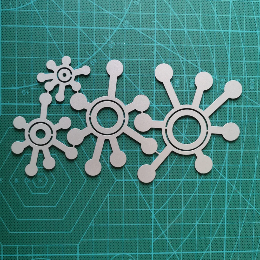 

2020 New Gear Set Metal Steel Embossing Cutting Dies Craft Dies Scrapbooking DIY Card Making Photo Decoration