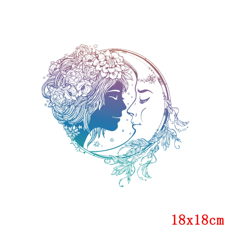 Сейлор Мун патч термо-Стикеры для одежды на одежде &quotсделай сам&quot с рисунками из