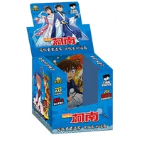 original detective conan anime figures bronzing barrage cards mouri ran collectible flash cards toy christmas gifts for children