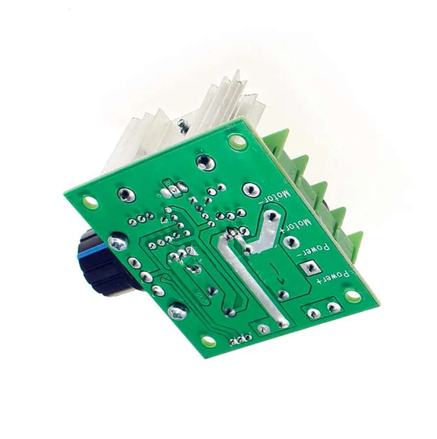 400W DC Motor Speed Controller Regulator Stepless High Efficiency Control Switch With Reverse Polarity 12-40V 10A | Обустройство дома
