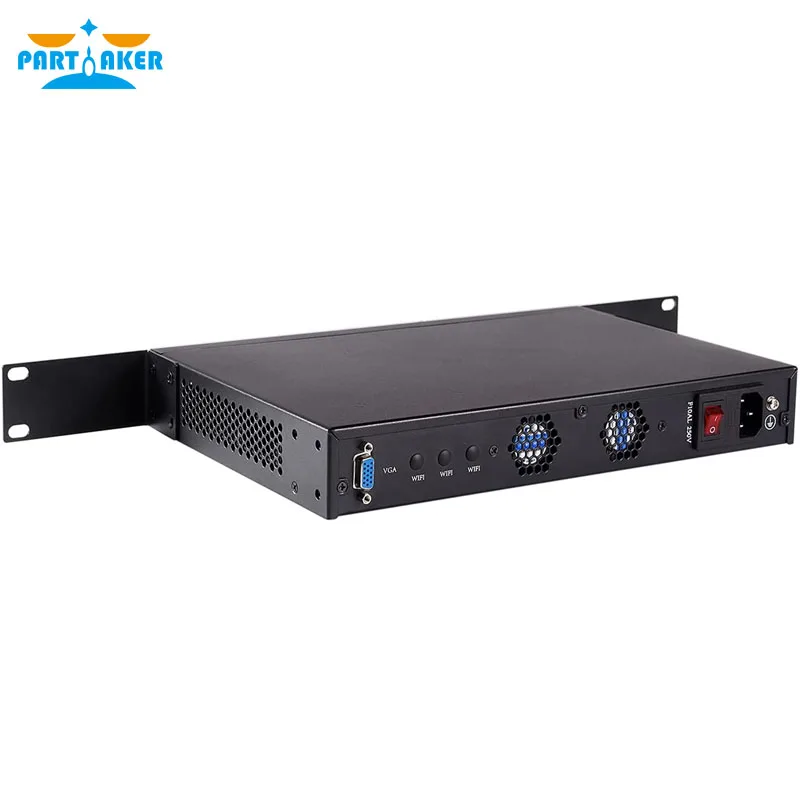 Брандмауэр par57 R3 устройство Intel Celeron 1037U для pfSense с 6 * I-211 Gigabit Lan оборудование