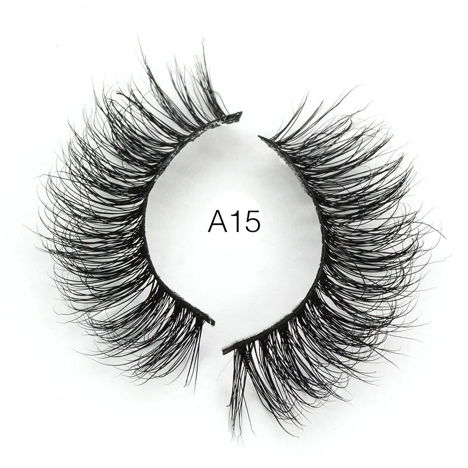 Genailish норковые ресницы накладные 3D натуральные Мягкие Накладные ручная работа