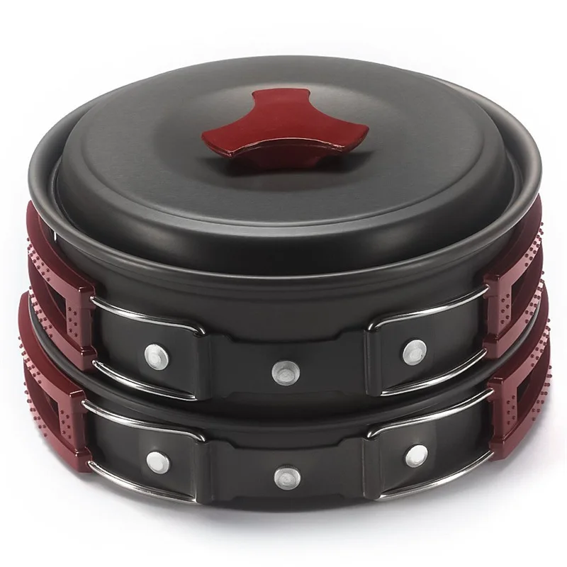 Портативная посуда для кемпинга кухонная утварь на открытом воздухе кастрюля