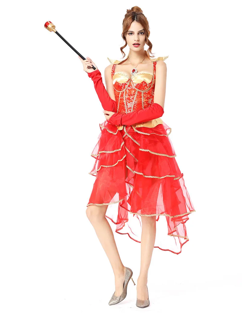 Костюм вампира для взрослых на Хэллоуин пар невесты женское причудливое платье с